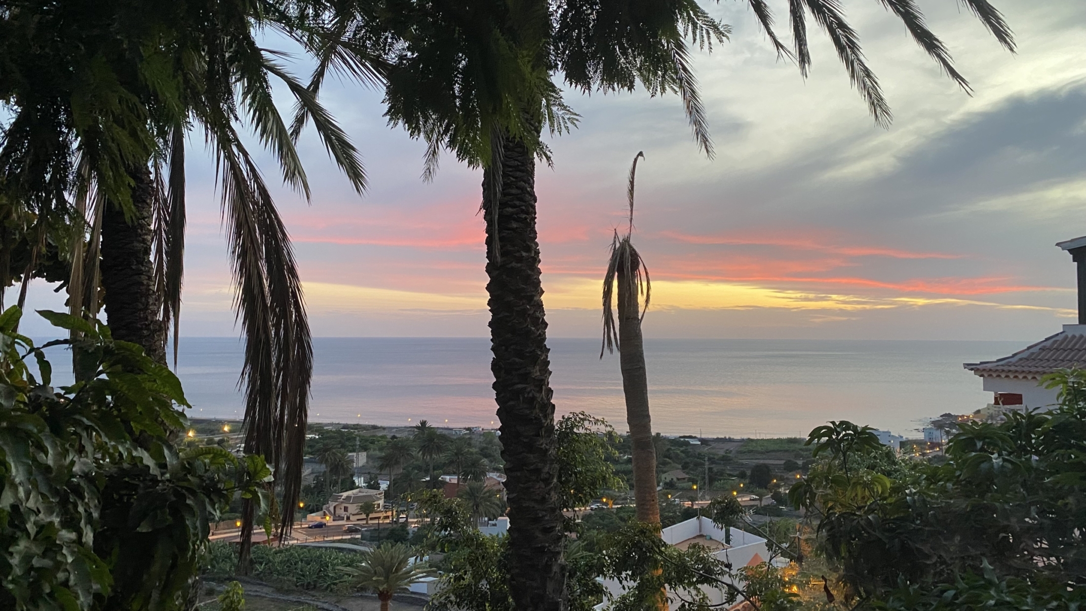 Couché de soleil à la calera