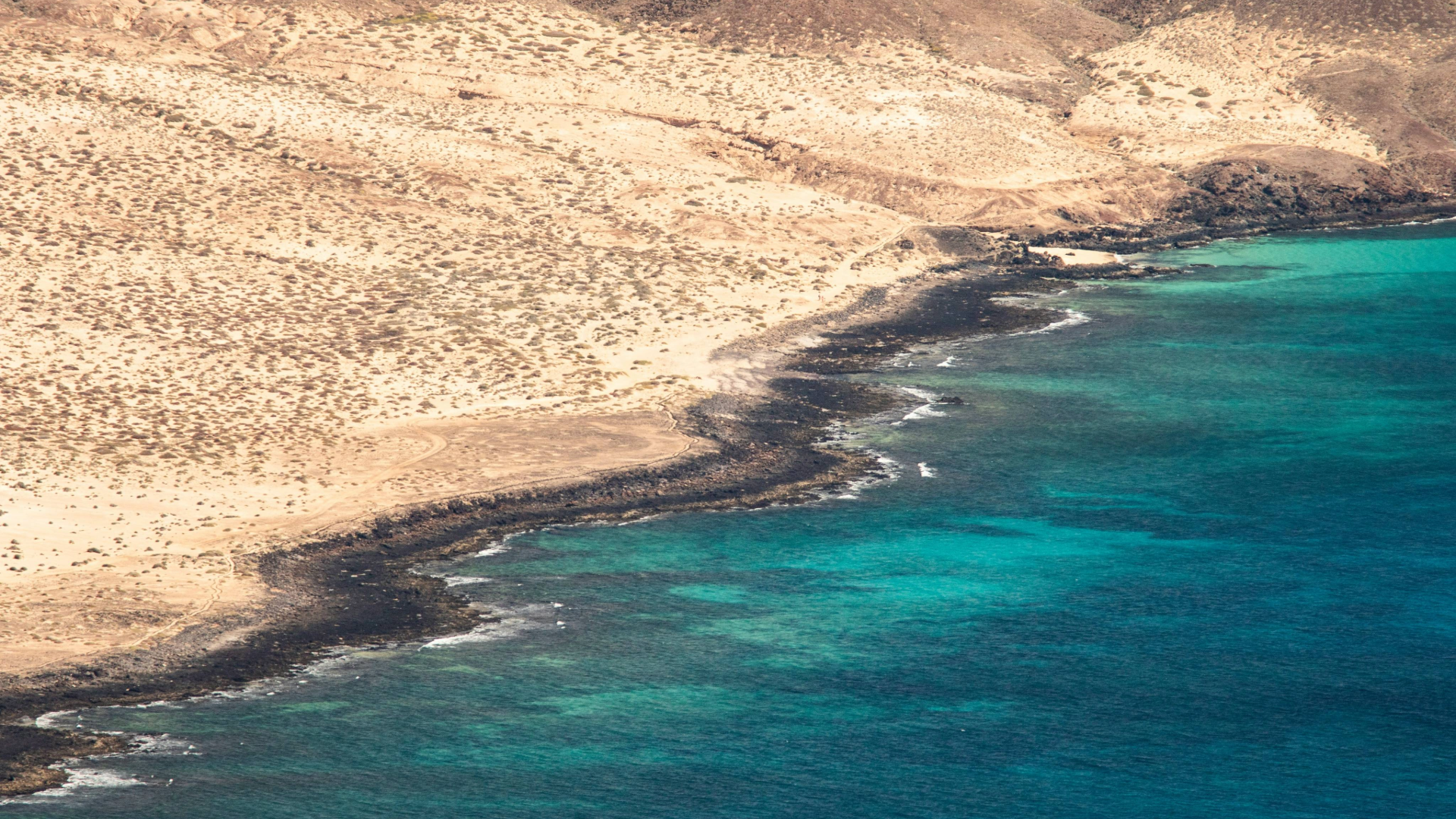 mer et plage de Lanzarote