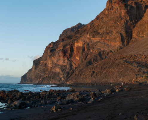 plage de valle gran rey à La Gomera