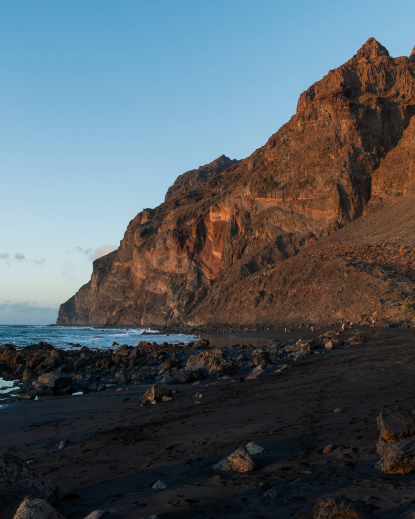 plage de valle gran rey à La Gomera