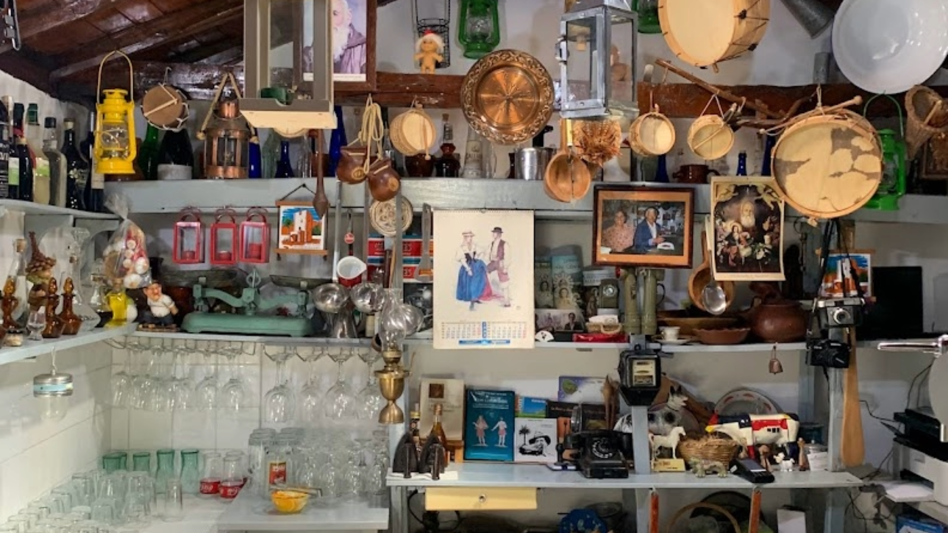 Intérieur du restaurant Casa Efigenia La Montaña à La Gomera